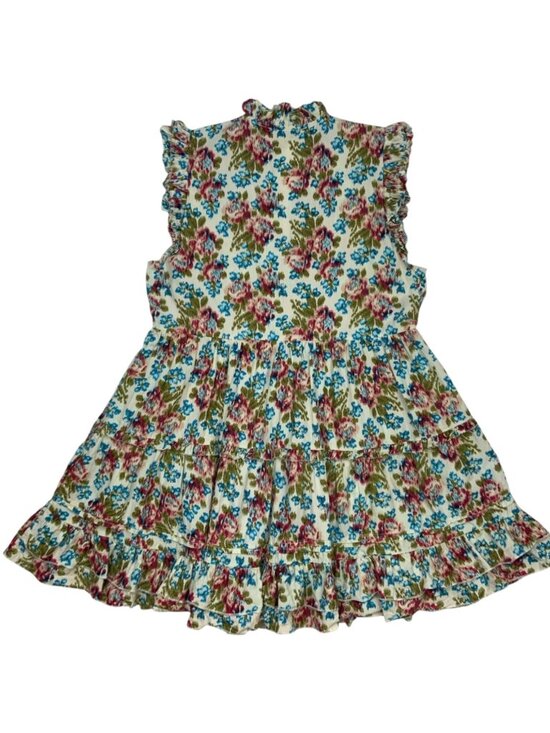 Caroline Constas Khaleesi Dress M Floral Ruffle - Picture 12 of 13